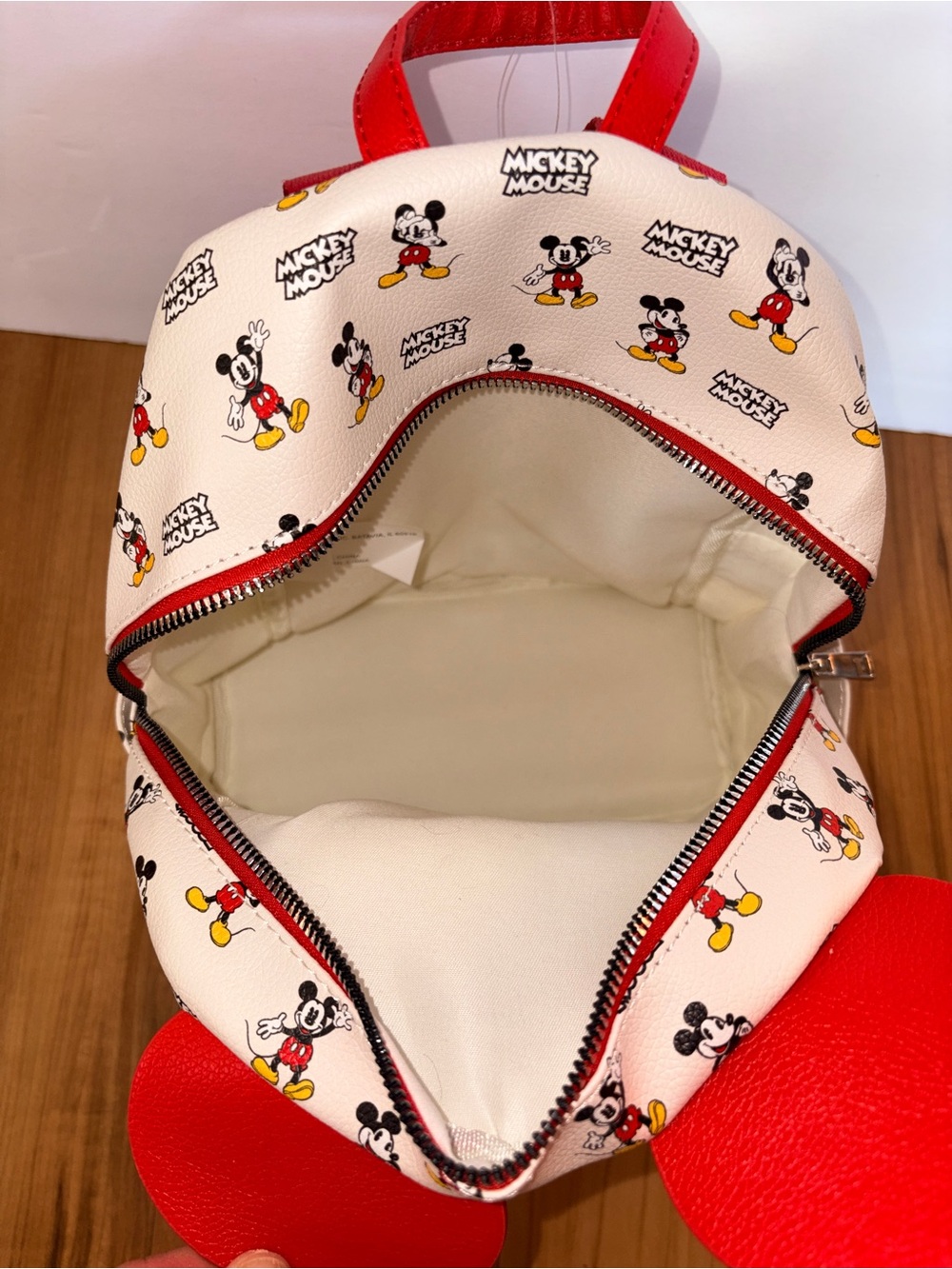 Disney Mini Backpack and Wallet Set - Mickey Mouse Print NWT - Picture 6 of 10